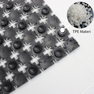 Tấm thảm tắm cao cấp chống trơn trượt cho bồn tắm, chất liệu cao su TPE PP, dùng cho phòng tắm - Product Image 4