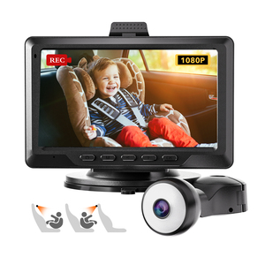 Monitor per <span class=keywords><strong>Seggiolino</strong></span> Auto Redtiger B01 con Schermo da 4,4 Pollici, Registrazione Avanzata in Loop, Videocamera HD per Bambini con WiFi - Product Image 1