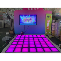 Prix d'usine Dola, plancher de danse interactif 3D RGB LED personnalisable avec contrôle DMX512 pour enfants
