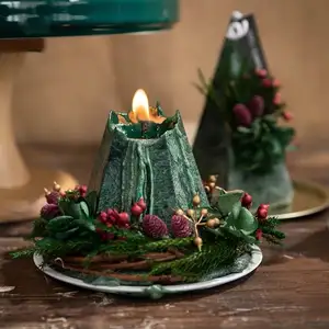 Бесдымная Ароматизированная свеча, горячая Распродажа, ручная работа, на заказ, роскошные рождественские вечеринки, печать букв, чувствительная свеча, соевый воск, 1 цвет