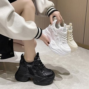 Zapatos de Plataforma Blancos Casuales para Mujer con Logotipo Personalizado, Estilo Deportivo, para Caminar - Product Image 2