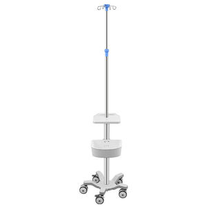 Chariot à perfusion mobile, chariot médical pour perfusion, support de perfusion mobile, support portable pour flacon de perfusion - Product Image 5