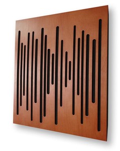 Khuếch tán sóng âm thanh tấm cách âm tự dính gỗ Panel tường cho thiết kế nội thất - Product Image 1