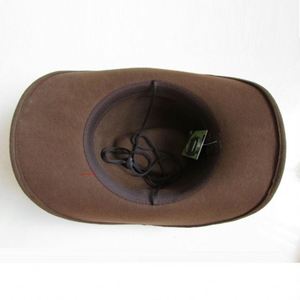 Sombreros casuales para hombre y mujer, para fiestas al aire libre, iglesia, equitación, estilo caballero, de ala ancha, gorra de lana, sombrero de vaquero, fedora para hombre - Product Image 6