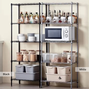 Tùy Chỉnh Nhà Bếp Giá Nhiều Lớp 2/3/4/5Tier Thép Không Gỉ Phòng Tắm Nhà Bếp Giá Món Ăn Lưu Trữ Kệ Đồ Chơi & Gia Vị Hiển Thị Kệ - Product Image 4