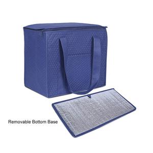 Túi Làm Lạnh Vải Không Dệt Rẻ Hơn Túi Cách Nhiệt Làm Mát Túi Tote Đựng Đồ Ăn Trưa ODM Đóng Gói Cách Nhiệt Hộp Đá Không Dệt - Product Image 2