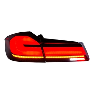 Nouveau feu arrière LED noir LCI pour BMW Série 5 G38 (2018-2020) et G30 (2021) – Lampe arrière 12V avec lentille WH-158 (18') - Product Image 2