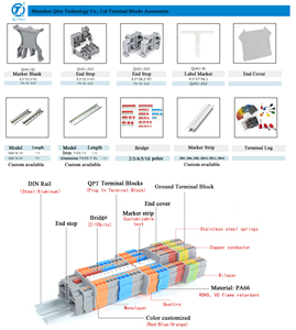 QUKJ-2.5B UK 2.5 B Feed-through Screw Connection 690V 24A 0.2-4 Mm&sup2; NS 35/7,5, NS 35/15 Din Rail <strong>Mounting</strong> Type Terminal <strong>Block</strong> - Product Image 6
