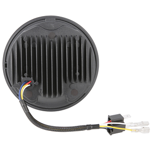 Faros Redondos para Motocicleta, Homologados por ECE, Repuestos para Motocicleta, Faro LED de 5 3/4 Pulgadas (5.75) con <span class=keywords><strong>Halo</strong></span> Blanco - Product Image 5