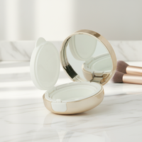 Penawaran Terbaik Gold CC air Cushion case Wadah Makeup Kompak 14g