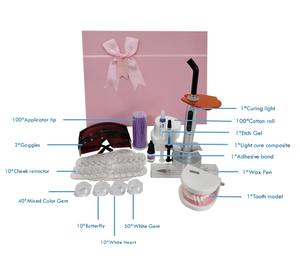 Professional <strong>Teeth</strong> Whitening Crystal Decoration Diamond <strong>Tooth</strong> <strong>Gem</strong> <strong>Kit</strong> with Dentex Curing Light and Glue Gift Box - Product Image 2