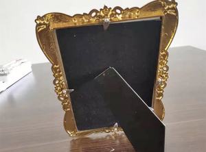 Cadre <span class=keywords><strong>Photo</strong></span> européen créatif en résine de 7 pouces, cadre <span class=keywords><strong>Photo</strong></span> en perles incrustées, vente en gros - Product Image 5