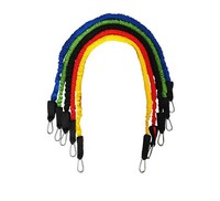 Cordons élastiques métalliques Libenli personnalisables de différentes longueurs avec mousqueton, haute résistance, pour barre de poussée de banc