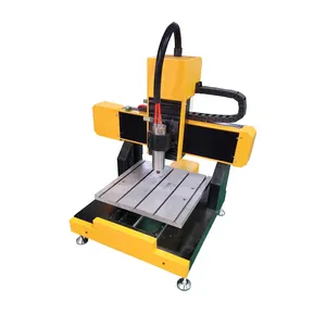 Mini routeur cnc de bureau 3d, prix de routeur cnc, machine de sculpture sur bois 400x600