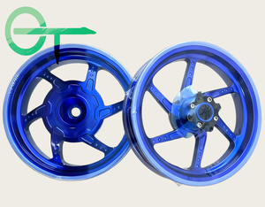 CNC Engraved Aluminum <b>Wheels</b> for Honda Giorno - 12 Lightweight Custom Carved Rims Tropical Climate Resistant - Product Image 2