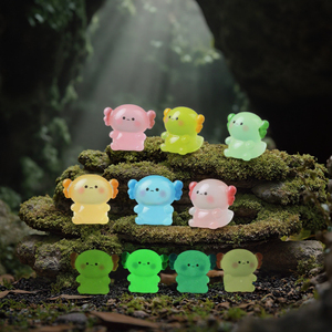 Giocattoli Luminosi in Resina a Forma di Axolotl, Regalo per Bambini, Figurine Fluorescenti da Collezione, Buste Misteriose Lucky Blind - Product Image 1