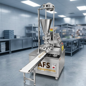 เครื่องทำโมโม่เปาจื่อแบบมีล้อ 4 ล้อ ยี่ห้อ AFS Equipments รุ่น Indoor ขนาด 345x255x408 มม. ทำจากสแตนเลส ผลิตได้ 1500 ชิ้นต่อชั่วโมง - Product Image 5