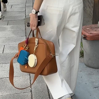 Sacs à main pour ordinateur haut de gamme rétro en PU avec fermeture éclair et chaînes, petits sacs pour femmes, accessoires, doublure en polyester solide Mifaktory, pour voyage et usage quotidien