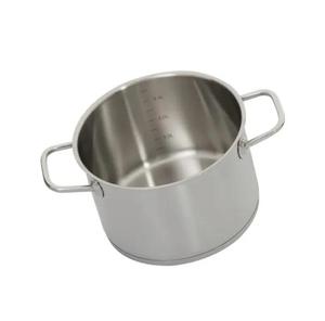 Ensemble de casseroles de luxe en acier inoxydable antiadhésif avec couvercles en verre amovibles, classique pour cuisinière à gaz, marmites à soupe pour maison moderne - Product Image 3