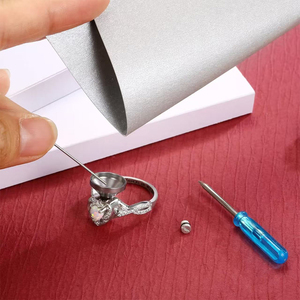 Cincin kremasi hati untuk abu-baja tahan karat zirkon cincin tanda mata perhiasan peringatan untuk wanita perhiasan kremasi - Product Image 3