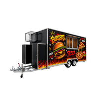 Camion-restaurant sur mesure avec cuisine complète, chariot à glaces, four, grill et 3 éviers pour festivals de musique, à vendre aux États-Unis