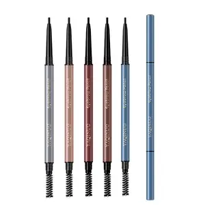 Customized Wholesale High Pigment 5 Colors automatische 1.5mm Eyebrow Pencil mit refill bleistift