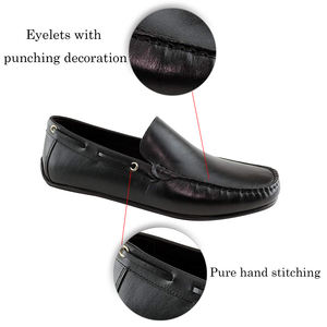 CHOOZII – robe de mariage italienne <span class=keywords><strong>sans</strong></span> dentelle pour homme, noir, grande taille 48, britannique Oxford, <span class=keywords><strong>chaussures</strong></span> <span class=keywords><strong>bateau</strong></span> - Product Image 4