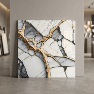Modernas Baldosas de Cerámica Mate de 400x400mm, Diseño de Porcelana con Apariencia de Piedra, para Interiores, Baños, Estilo Indio - Product Image 6