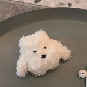Housse <span class=keywords><strong>de</strong></span> protection pour écouteurs <span class=keywords><strong>sans</strong></span> <span class=keywords><strong>fil</strong></span> mignon Fluffy Teddy Dog pour étui <span class=keywords><strong>de</strong></span> <span class=keywords><strong>charge</strong></span> AirPod - Product Image 5