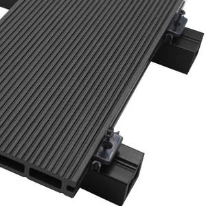 Gratis Monster Wpc Vloerplaat 18Mm 23Mm 25Mm Wpc Samenstelling Dek Vloer Buiten Grijpende Dek Tegel Balkondek - Product Image 6