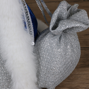 SOTE 러시아어 Snegurochka Ded Moroz 고품질 수제 독특한 전기 및 음악 눈 소녀 새해 아이 장난감 선물 - Product Image 4