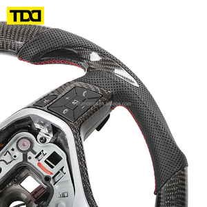 Volante de fibra de carbono LED personalizado TDD para Mercedes AMG W204 W205 W212 W176 W213 Cla W177 Clase C E Glk Cls M - Product Image 4