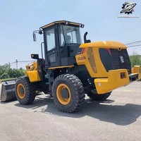 Chargeuse sur pneus Liugong CLG835H d'occasion, 3 tonnes, moteur Weichai, pour travaux de construction, terrassement et carrière