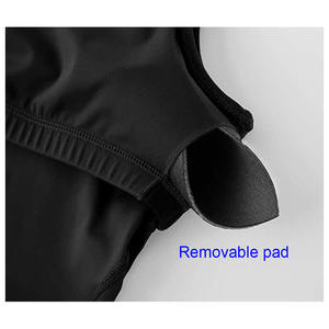 V Neck acolchoado atacado das mulheres Sports <span class=keywords><strong>Bra</strong></span> Colheita <span class=keywords><strong>Tank</strong></span> Top Médio Suporte Yoga <span class=keywords><strong>Bra</strong></span> com Pad Removível - Product Image 6