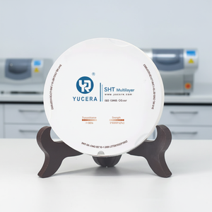 Bloc de zircone dentaire Yucera haute résistance pour couronnes et bridges, matériaux de laboratoire, <span class=keywords><strong>dents</strong></span> en zircone, zirconium - Product Image 1