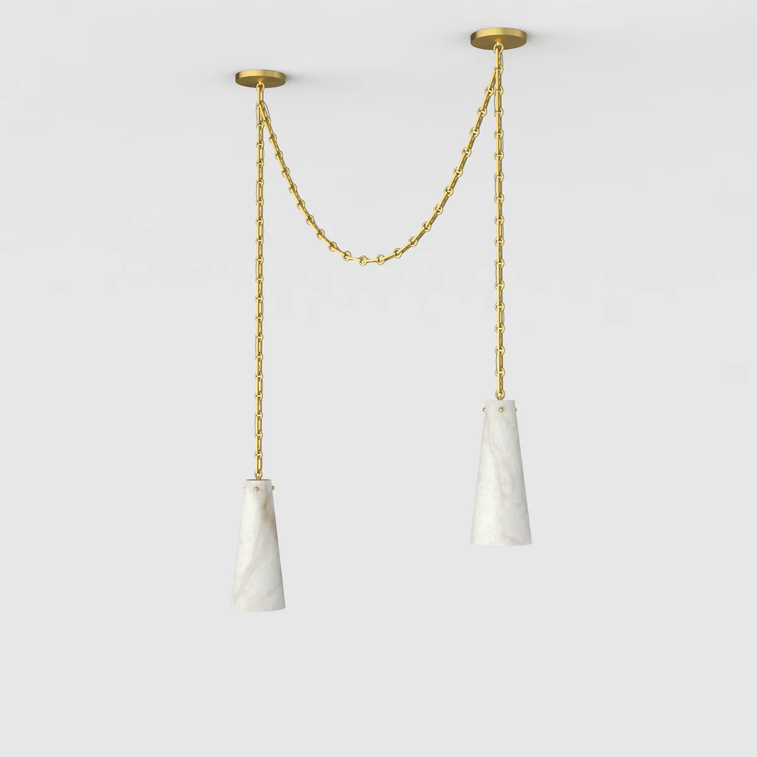 Brass + White 2 Heads