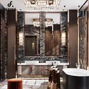 מלון ריהוט יוקרה עיצוב יהירות אמבטיה ארון מודרני יהירות
