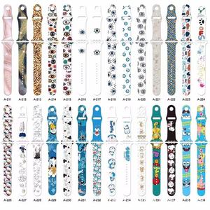 Bracelets de montre en silicone sport à double couche Ouruoxi, mode luxe, durables et résistants à la transpiration pour <span class=keywords><strong>Apple</strong></span> Watch Series <span class=keywords><strong>8</strong></span> 45 mm - Product Image 1