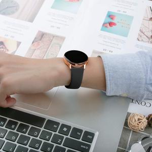 18Mm 20Mm 22Mm Thiết Kế Cổ Điển Mềm Silicone Vòng Dây Đeo Đối Với Samsung Galaxy Đồng Hồ 7 6 Huawei Xiaomi Thông Minh Đồng Hồ Vòng Đeo Tay Dây Đeo - Product Image 4