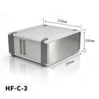 Electronic Instrument Housing Aluminum Case IP54 Protection Network Cabinet Medical Test Instrument Case
