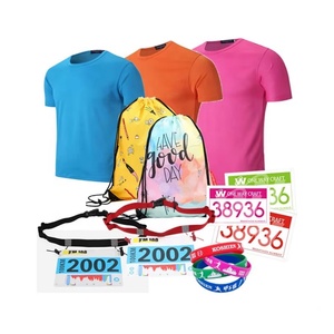 เข็มขัดรัดหมายเลขวิ่งมาราธอน สายรัดปรับได้ บรรจุภัณฑ์ถุงพลาสติกพิมพ์แบรนด์ตามสั่ง สำหรับการแข่งขันวิ่งมาราธอนและดูอาธลอน - Product Image 6