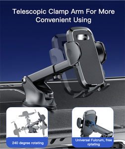 C139, дизайн YESIDO, одна кнопка, выдвижная и телескопическая рукоятка для телефона, держатель для телефона на 360 градусов, для автомобиля - Product Image 3