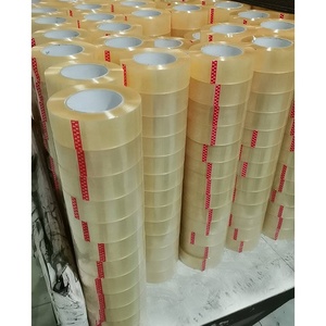 Rouleau de ruban adhésif d'étanchéité Transparent Vente en gros Usine directe BOPP Acrylique Étanche Entrepôt Heavy Duty <span class=keywords><strong>Offre</strong></span> Impression Wh - Product Image 1