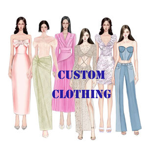 Abbigliamento logo personalizzato OEM distributore di prezzi per ordini all'ingrosso voleva abiti aderenti donna elegante ballo di fine anno - Product Image 1