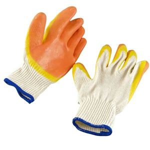 Industrial Good <strong>Grip</strong> Poly Cotton Assembly Safety Work Hand <strong>Gloves</strong> Heavy Duty Construction Garden Protective Latex Coated <strong>Glove</strong> - Product Image 4