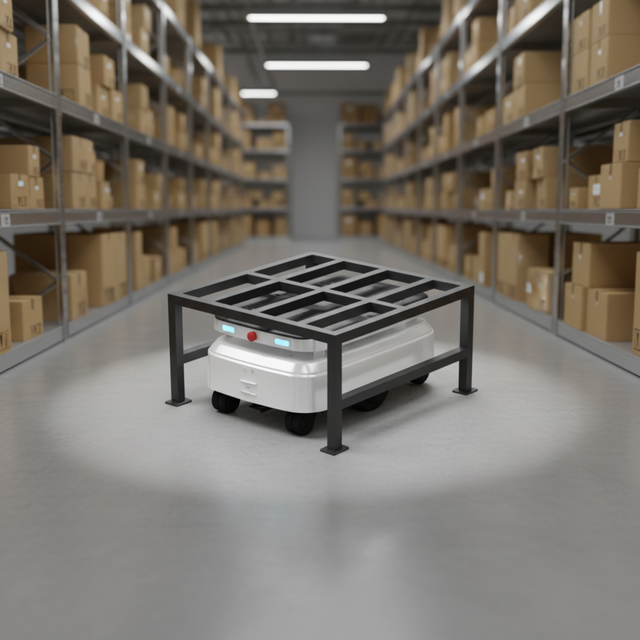 Autoxing Robot Automatic Handling AGV Robot High Quality 150kg Load Capacity LDS Slam+Vslam Navigation App-Controlled for