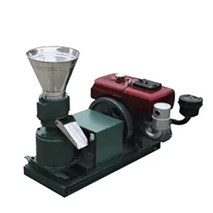 Fatto in casa 7.5hp kl150a motore diesel grano pellet che fa la macchina/segatura feed laminatoio della pallina per mangimi per pollame