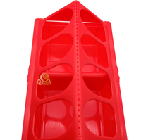 Équipement d'alimentation QianQin, mangeoire pour poussins et cailles à 28 trous, mangeoire pour poulets, longueur 50 cm