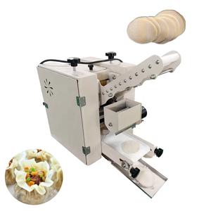 Small Grain Automatic Stainless Steel Papad Momo Empanada Roti Chapati Tortilla Samosa <b>Dumpling</b> Maker Skin Wrapper <b>Machine</b> - Product Image 1