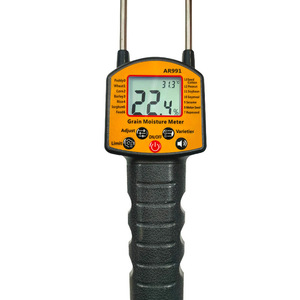 เครื่องวัดความชื้นเมล็ดพืช AR991 แบบดิจิตอล ด้ามจับคู่ สำหรับวัดความชื้นพืชผล - Product Image 1